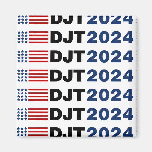 Imã Trump 2024 DJT (Frente)