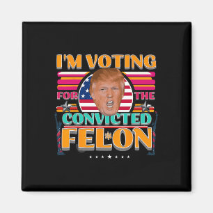 Imã Trump 2024 Eleições Norte-Americanas Votando Conde