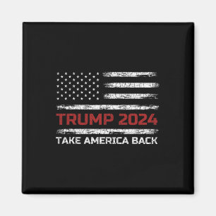 Imã Trump 2024 Retome A Eleição Americana Patriótica F