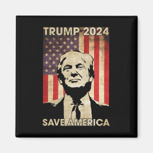 Imã Trump 2024 Salve a América Flag Election Gif