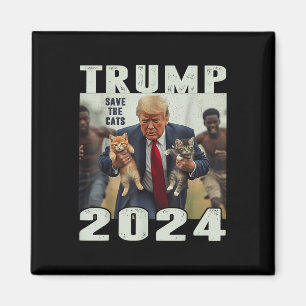 Imã Trump 2024 Salve Os Gatos Dizendo Debate