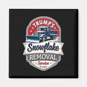 Imã Trump 2024 Serviço de Remoção do Floco de Neve - S