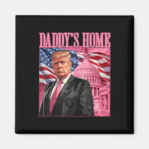 Imã Trump 2024 Trump Pin de Trump na América Back Dadd
