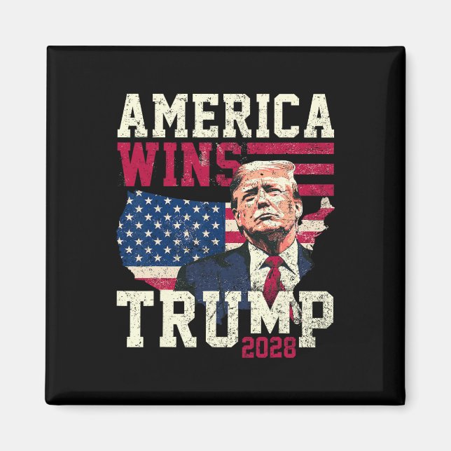 Imã Trump 2028 América Vence  (Frente)