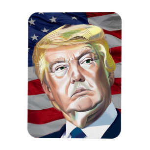 Ímã Trump 45º Presidente dos EUA - Presente