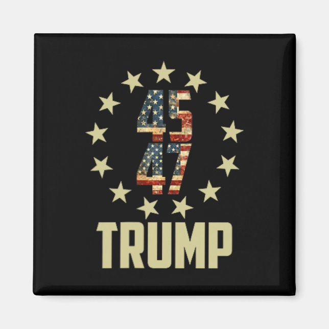 Imã Trump 45 47 Mega Potus (Frente)