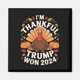 Imã Trump Ação de Graças Estou agradecido Trump venceu