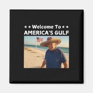 Imã Trump America's Golfo México Presidente Trump Somb