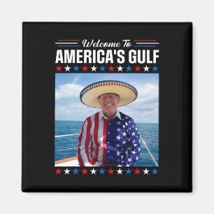 Imã Trump America's Golfo México Presidente Trump Somb