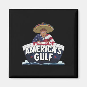 Imã Trump America's Golfo México Presidente Trump Somb