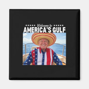 Imã Trump America's Golfo México Presidente Trump Somb
