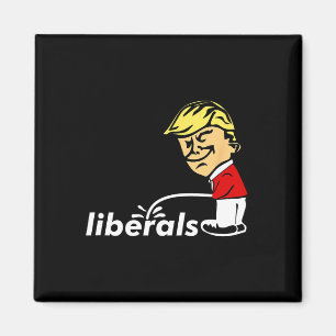 Imã Trump Anti Liberal Donald Trump Piscando Liberal