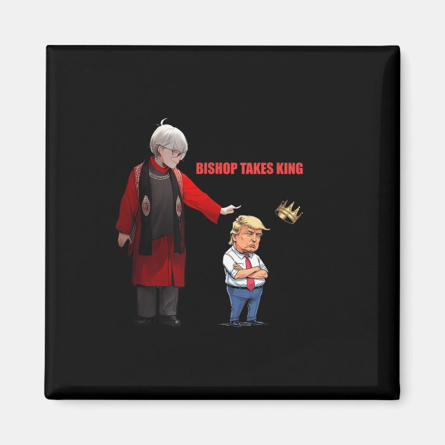 Imã Trump Bishop Budde Toma Rei (Frente)