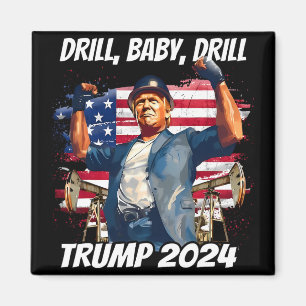 Imã Trump Broca Bebê Broca Trump 2024