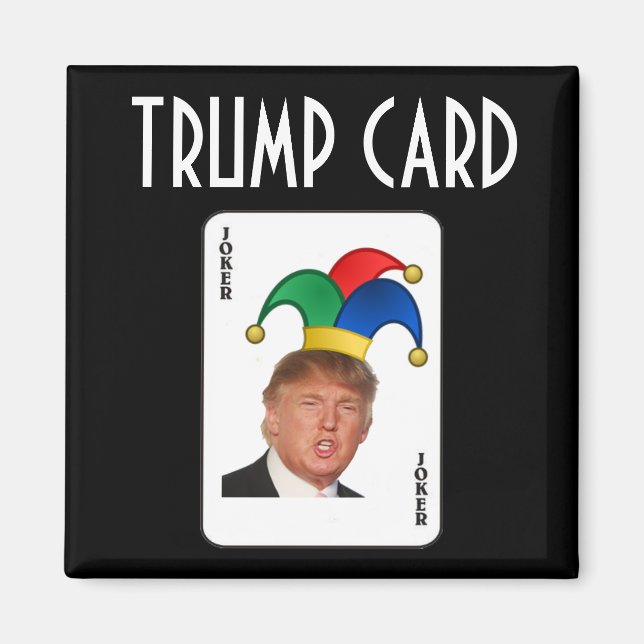 Imã Trump Card - Joker (Frente)