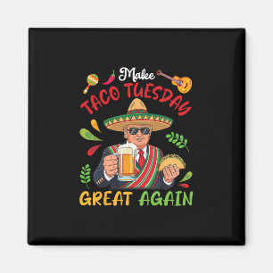 Imã Trump Com Tacos E Cerveja Faz Terça-Feira De Tacos