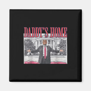 Imã Trump Daddys Home Trump Pink