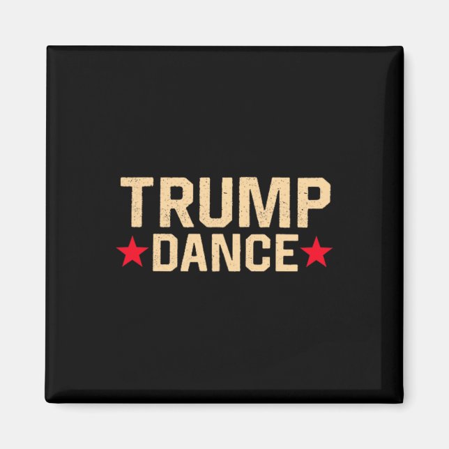 Imã Trump Dance 2024 Qr 4547 Funny Trump Dance Code (Frente)