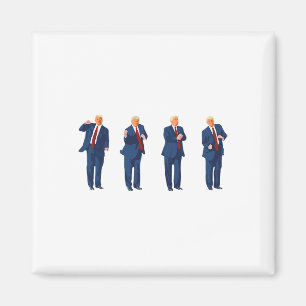 Imã Trump Dance 4 De Julho De Trump 2024