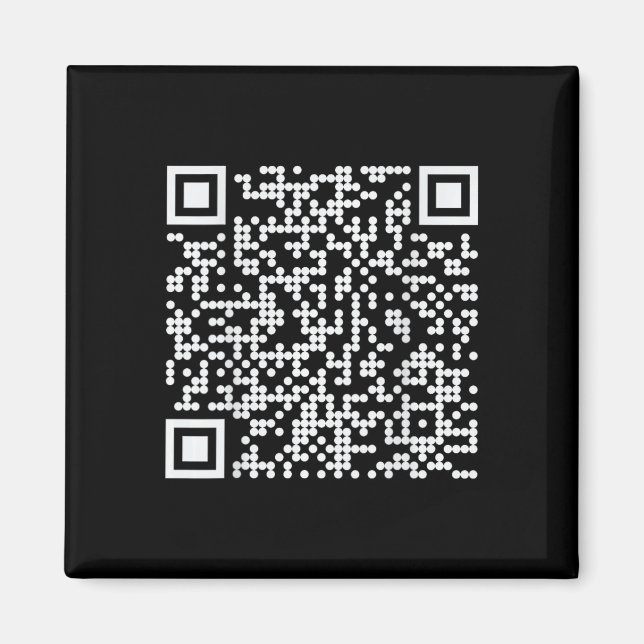 Imã Trump Dance Qr Engraçado Presidente Dance Code (Có (Frente)