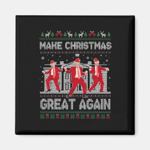 Imã Trump Dancing Torna o Excelente de Natal novamente