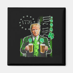 Imã Trump Dia de São Patrício Nós O Povo Nós Bandeira