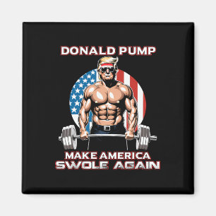 Imã Trump Donald Pump Faz a América explodir novamente