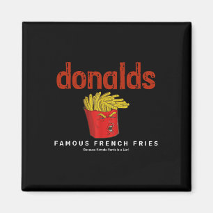Imã Trump Donalds Fries Franceses Famosos Porque Kamal