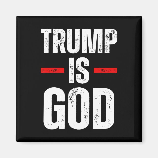 Imã Trump É Deus, O Trump Engraçado É Deus (Frente)