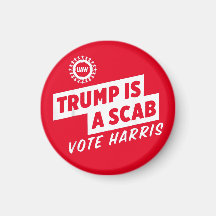 Trump é um Scab Vote Harris 2024 Presidente