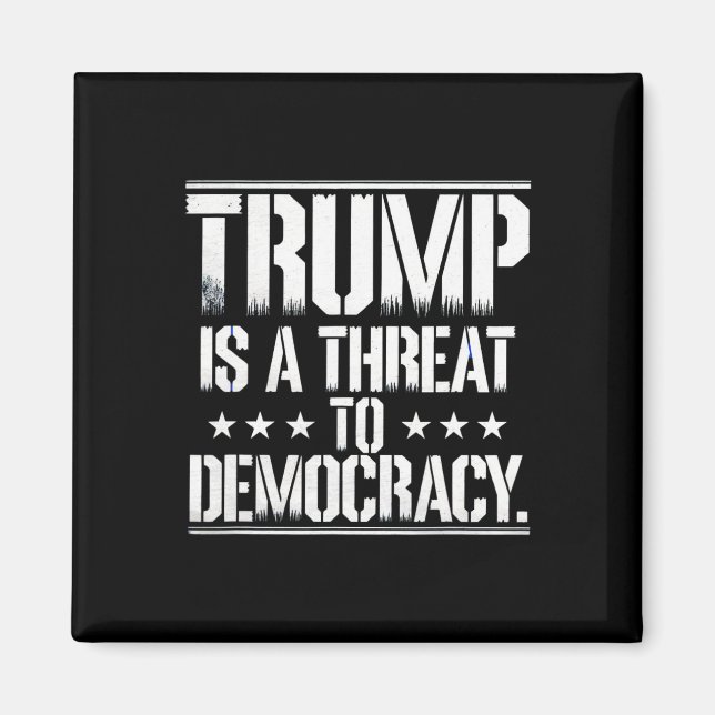 Imã Trump É Uma Ameaça À Democracia  (Frente)