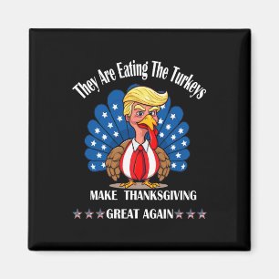 Imã Trump Eles Estão Comendo Os Perus Ação De Graças D