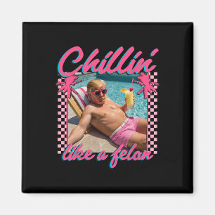 Imã Trump Engraçado Chillin Como Um Felon Trump 2024