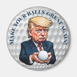 Imã Trump Esta Bola De Golfe