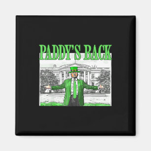 Imã Trump Funny Dia de São Patrício St PattyDay Dancin