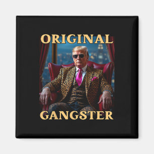 Imã Trump Gângster Original Engraçado Donald Trump _1