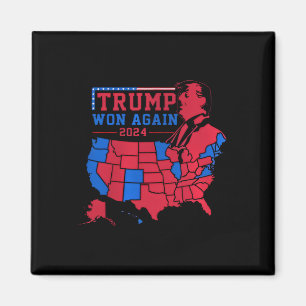 Imã Trump Ganhou Novamente O Mapa Da Onda Vermelha Dos