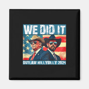 Imã Trump Garbage Que Fizemos Fora da Lei Hillbilly 20