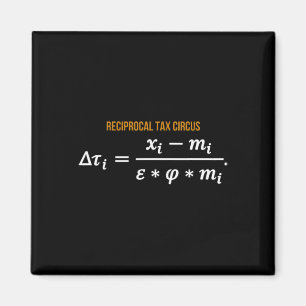 Imã Trump Global Reciprocal Fórmula Tarifas Shirt - Ta