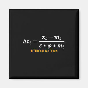 Imã Trump Global Reciprocal Fórmula Tarifas Shirt - Ta