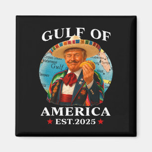 Imã Trump Golfo Dos Eua América Oriental 2025 México T