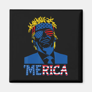 Imã Trump Happy 4 De Julho Trump American Flag Gifs