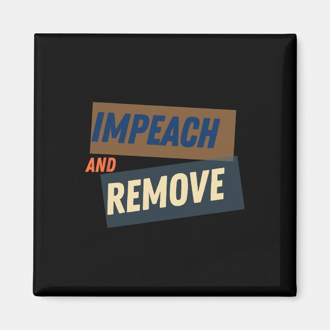 Imã Trump - Impeachment e Destituição  (Frente)