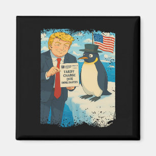 Imã Trump Impõe Tarifa Pinguim Anime Política Meme D