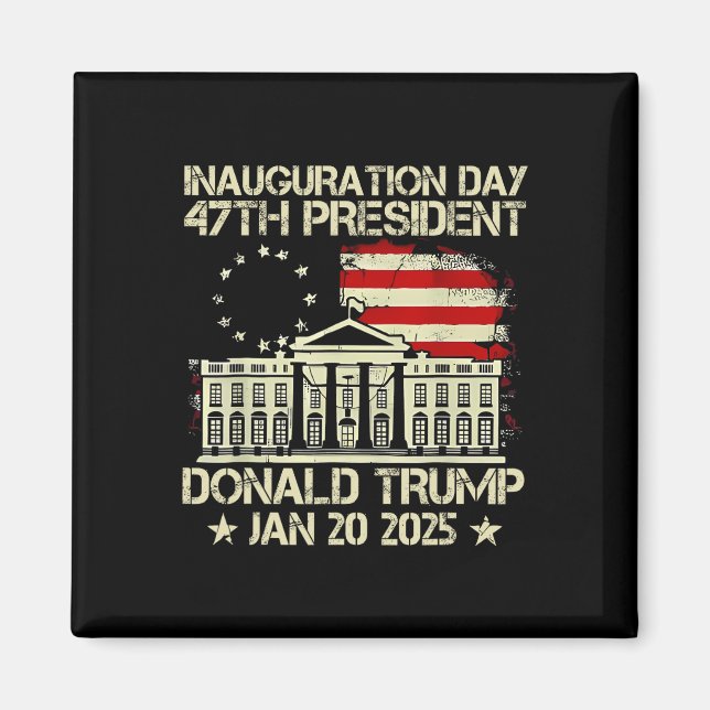 Imã Trump Inauguration Day 2025 47th Presidente dos Es (Frente)