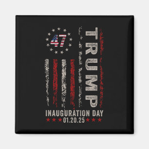 Imã Trump Inauguration Day 2025 Memabilia Usa Flag V