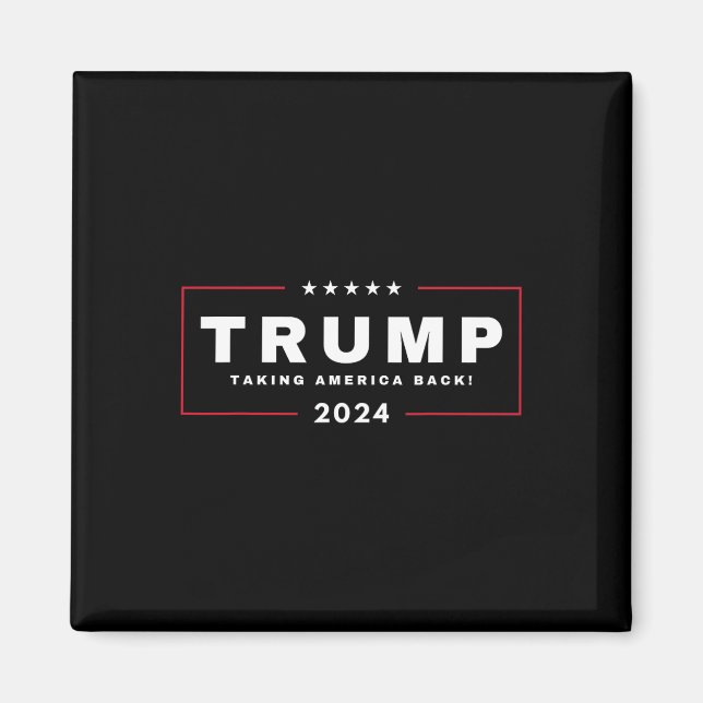 Imã Trump Levando A América De Volta Em 4 De Julho De  (Frente)
