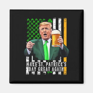 Imã Trump Make Dia de São Patrício Excelente Novamente
