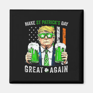 Imã Trump Make Dia de São Patrício Excelente Novamente