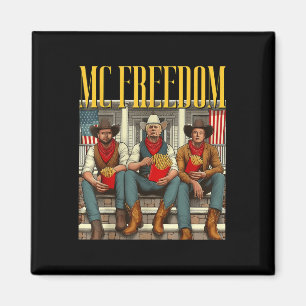 Imã Trump Mc Freedom Funny Trump 2024 Natal Black